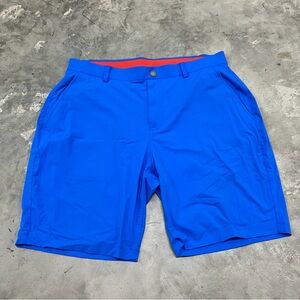 Redvanly Shorts Mens XL Extra Large Golf Performance Stretch Lightweight Blue